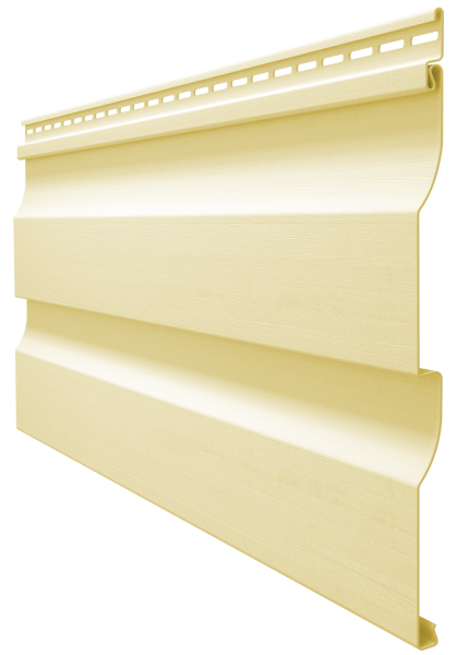 Виниловый сайдинг docke (дёке) - профиль D4,5D, банан купить в Новотроицке