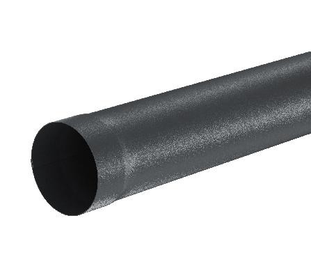 Водосток Aquasistem, Система 150/100 - Труба водосточная 1.00м RR 23 Маренго matt купить в Новотроицке