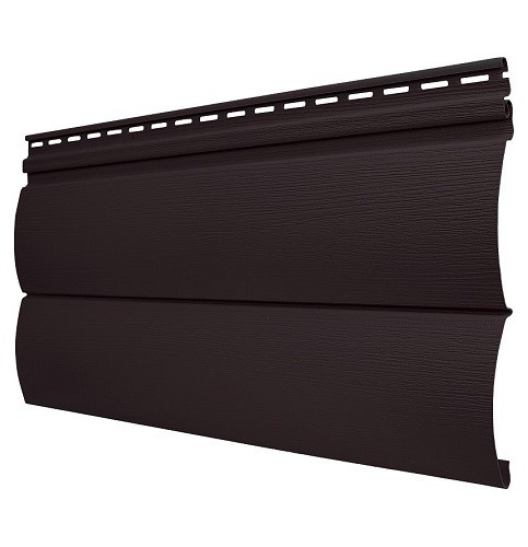 Акриловый Сайдинг Tecos - Оцилиндрованный брус двойной (под бревно), Арабика купить в Новотроицке