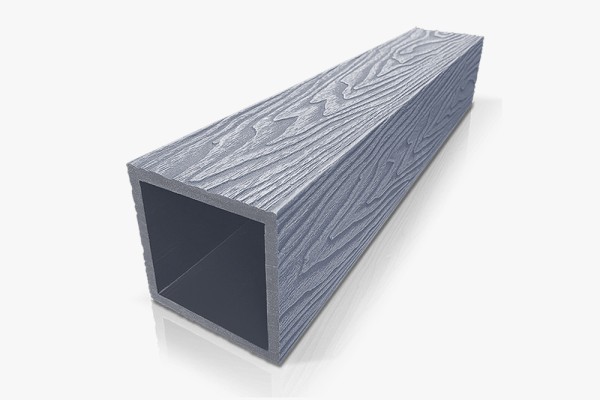 Столб ДПК Deckart 100×100 Серый купить в Новотроицке