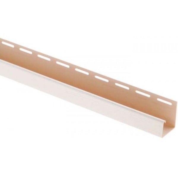 J-профиль Люкс Крашенный, T-15, ВН, Белый купить в Новотроицке