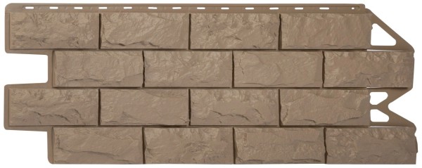 Фасадная панель Альта-Профиль Фагот ЭКО Бежевый купить в Новотроицке