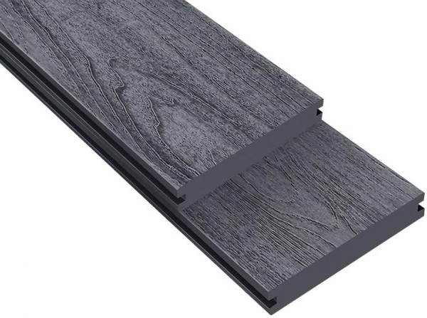 Террасная доска ДПК Outdoor 3D полнотелая NEVADA/CALIFORNIA черная купить в Новотроицке