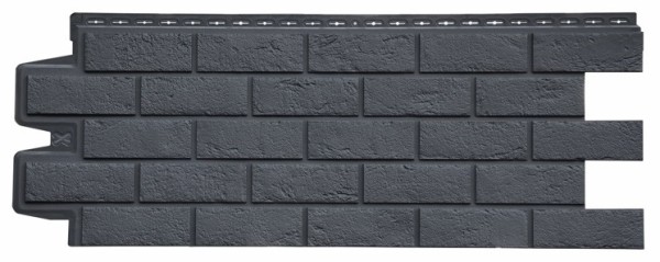 ФП Grand Line состаренный кирпич стандарт графит купить в Новотроицке