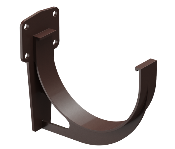 Кронштейн желоба Docke Premium ПВХ - Шоколад купить в Новотроицке