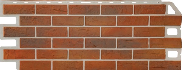 Фасадная панель Альта-Профиль Кирпич Рустикальный 03 купить в Новотроицке