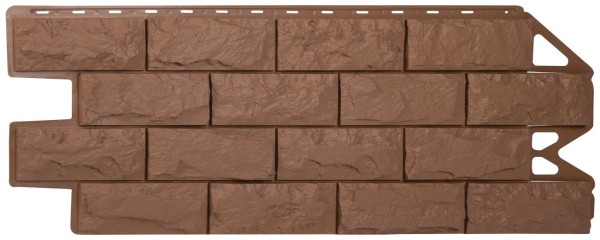 Фасадная панель Альта-Профиль Фагот ЭКО Терракотовый купить в Новотроицке