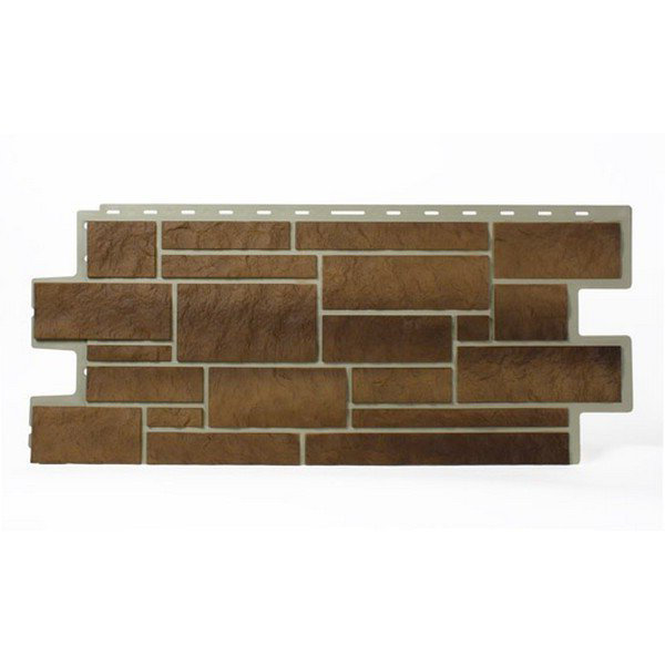 Цокольный сайдинг Tecos ImaBel “Камень” – Янтарь №705 купить в Новотроицке