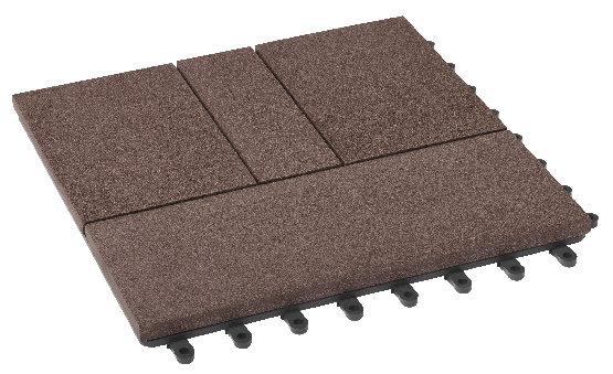 Модульный паркет ДПК GRINDERDECO Комфорт 2 Шоколад купить в Новотроицке