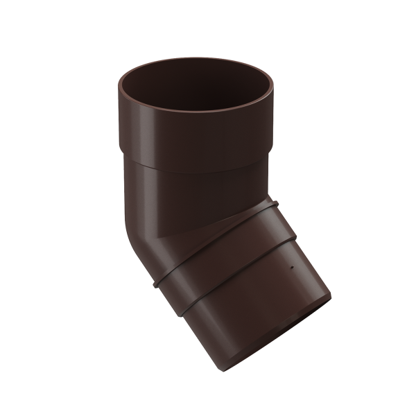 Колено 45˚ Docke Premium ПВХ - Шоколад купить в Новотроицке