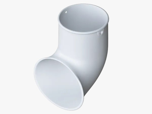 Водосток Альта-Профиль ПВХ – Слив трубы (белый) купить в Новотроицке