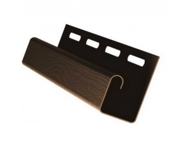 J-профиль для сайдинга, коричневый купить в Новотроицке