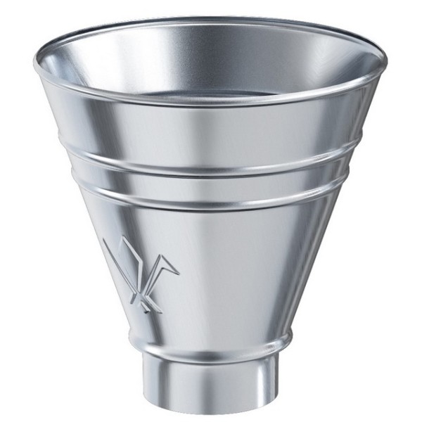 Водосток Aquasistem, Система 150/100 - Воронка водосборная круглая оцинковка купить в Новотроицке