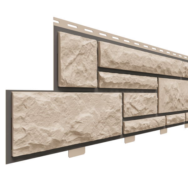 Фасадная панель Доломит, Брусчатка Доломит Орех (2м) купить в Новотроицке