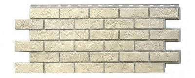 Фасадная панель Nordside, старый форт Дымчато-Белый