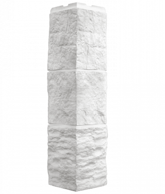 Угол наружный FineBer Блок, Молочно-белый купить в Новотроицке