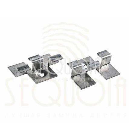 Кляймер рядный для доски террасной SEQUOIA купить в Новотроицке