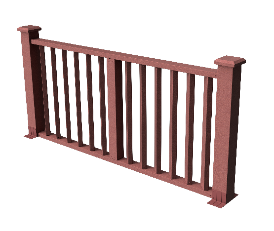 Ограждения декоративное ДПК GRINDERDECO Бруклин мербау. купить в Новотроицке