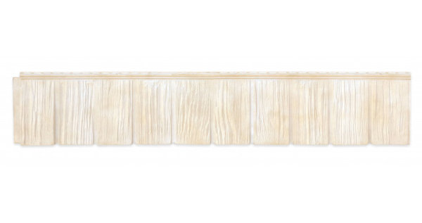 Панель фасадная GL "Я-Фасад" Сибирская дранка слоновая кость купить в Новотроицке