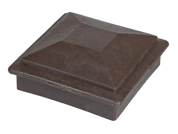 Крышка верхняя ПВХ для столба Deckart 125х125 Венге купить в Новотроицке