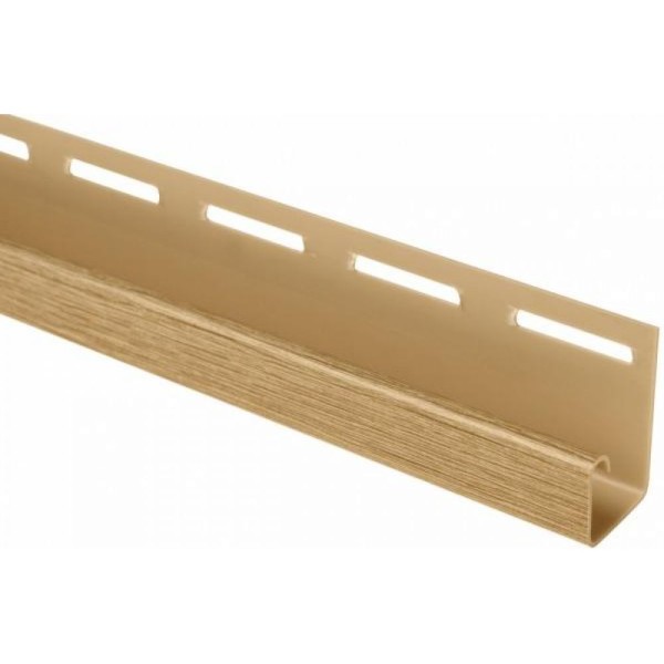 J-профиль Люкс Крашенный, К-15, ВН, Каштан купить в Новотроицке