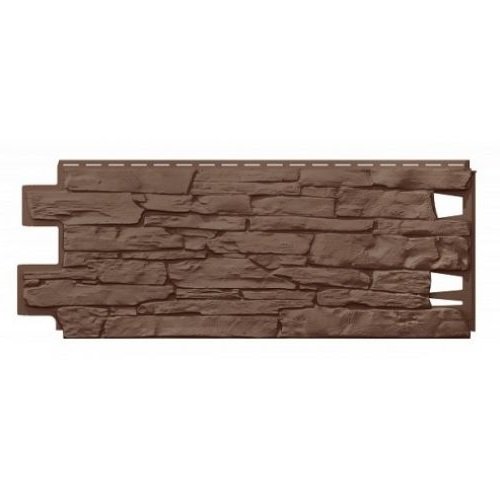 Фасадная панель VOX VILO Solid Stone Коричневый купить в Новотроицке