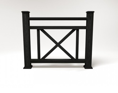 Ограждение из ДПК FG2 кварц купить в Новотроицке