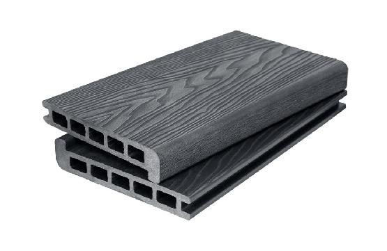 Ступень 3D GardenParkett фактура дерева Графит купить в Новотроицке