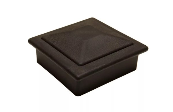 Крышка верхняя ПВХ для столба Deckart 125х125 Графи купить в Новотроицке