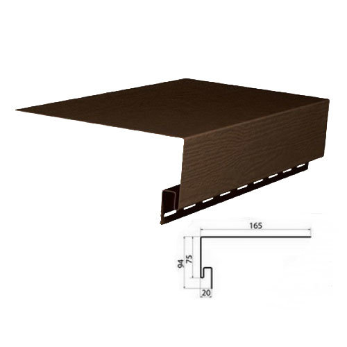 Околооконная планка, коричневая купить в Новотроицке