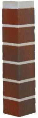 Наружный угол Кирпич Рустикальный - 03, 0,47 х 0,10м купить в Новотроицке