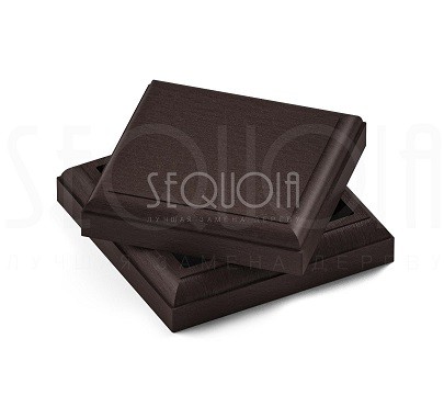 Комплект крышка/юбка для столба SEQUOIA BROWN купить в Новотроицке