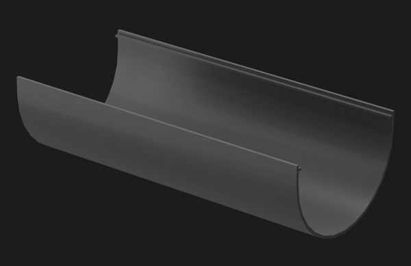 Желоб водосточный Docke Premium ПВХ - Графит купить в Новотроицке