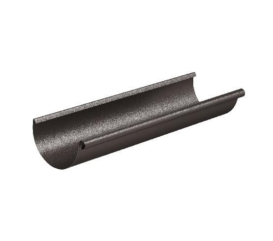 Водосток Aquasistem, Система 150/100 - Водосточный желоб 3.00м RR 32 Тёмно-коричневый matt купить в Новотроицке