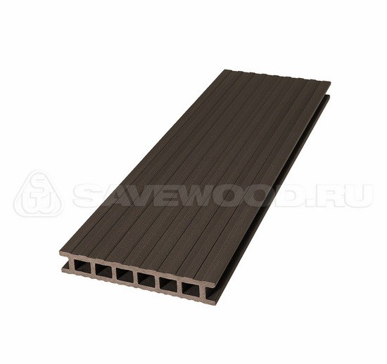 Террасная доска из ДПК SW Quercus Темно-коричневый купить в Новотроицке