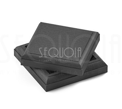 Комплект крышка/юбка для столба SEQUOIA GRAY купить в Новотроицке