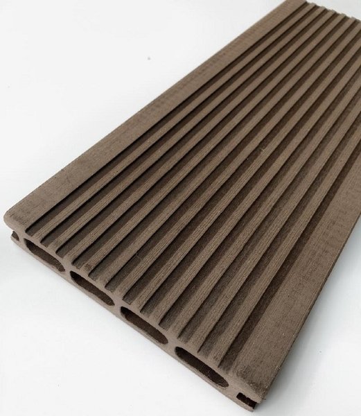 Террасная доска ДПК - ДеревоПласт- Односторонняя Венге купить в Новотроицке