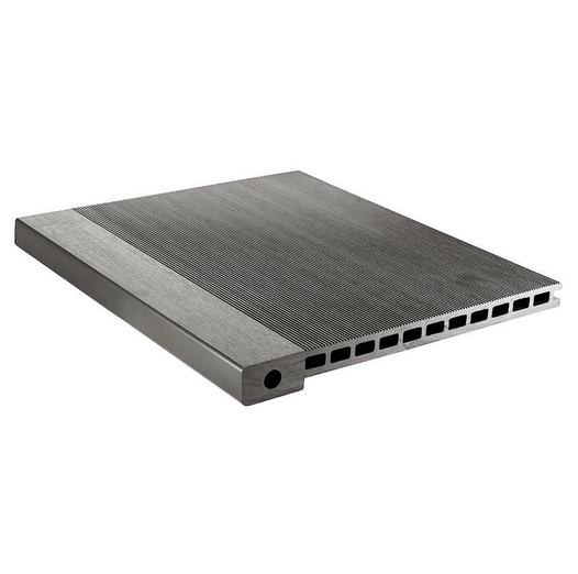 Ступень из ДПК CM Stair эбонит (серый)  купить в Новотроицке