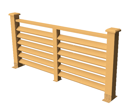 Ограждения декоративное ДПК GRINDERDECO Босфор песчаник купить в Новотроицке