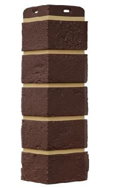 Угол Grand Line состаренный кирпич Элит каштан, ШОВ песочный купить в Новотроицке