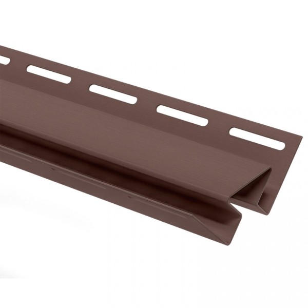 Угол внутренний для сайдинга, коричневый купить в Новотроицке