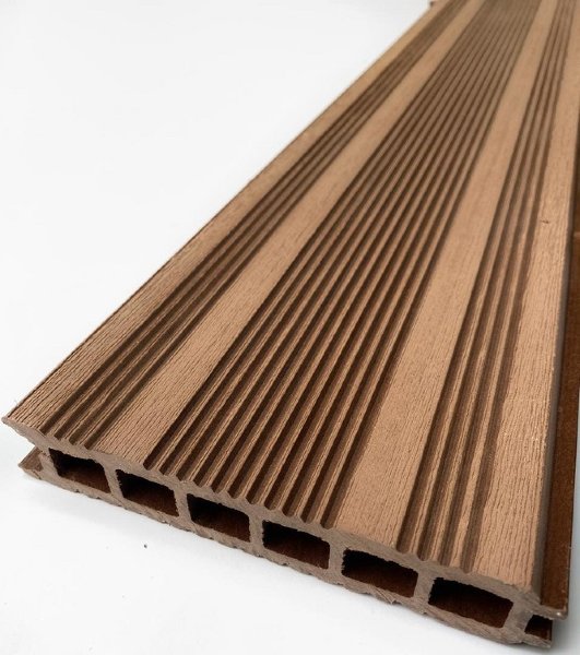 Террасная доска ДПК - ДеревоПласт- Бесшовная Коричневый купить в Новотроицке