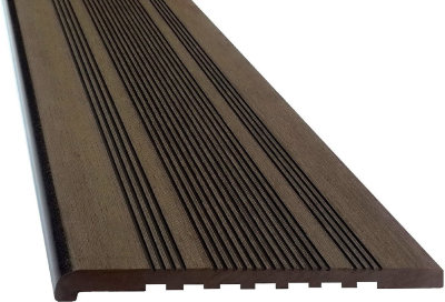 Ступени из ДПК Ecodeck полнотелая Венге