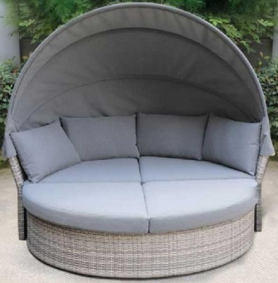 Диван-Трансформер AFINA плетеный из иск. ротанга AFM-325G Grey