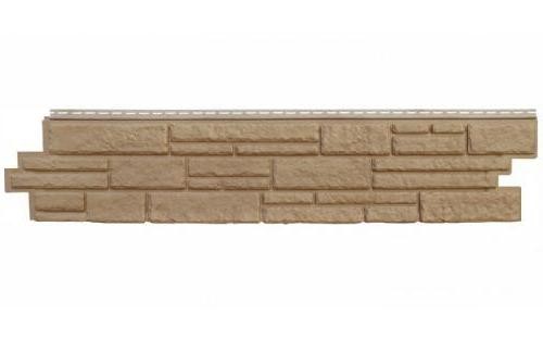 Фасадная панель GrandLine Алтайский камень Янтарь купить в Новотроицке