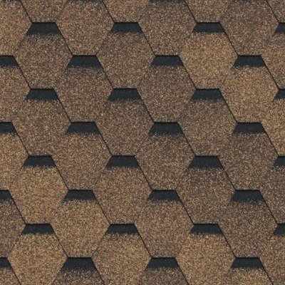 Гибкая черепица Docke, коллекция Шеффилд – Миндаль