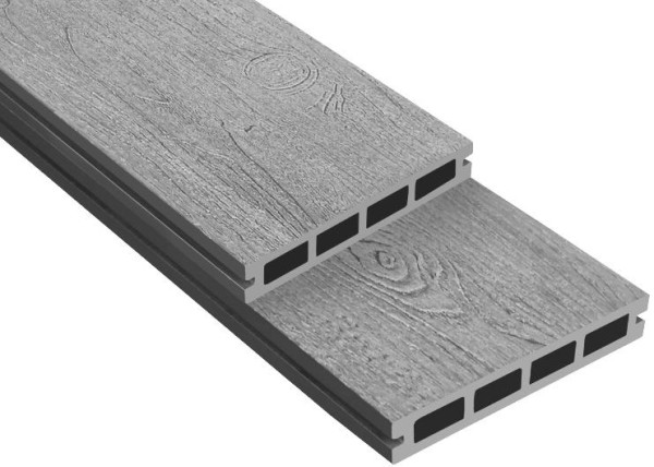 Террасная доска ДПК Outdoor 3D NEVADA/CALIFORNIA серая купить в Новотроицке