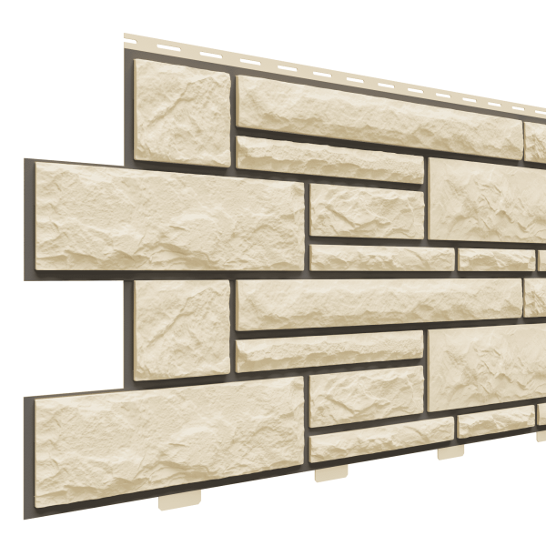 Фасадная панель Доломит, Брусчатка Доломит Бежевый (3м) купить в Новотроицке