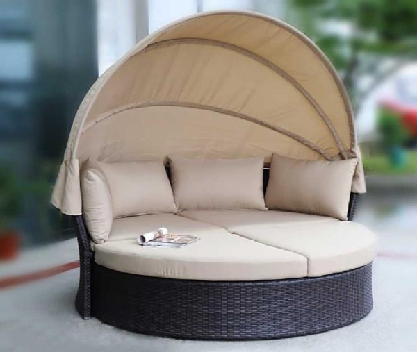 Диван-Трансформер AFINA плетеный из иск. ротанга AFM-325B Brown купить в Новотроицке