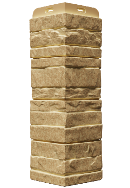 Угол для сайдинга Деке Rocky Арахис купить в Новотроицке